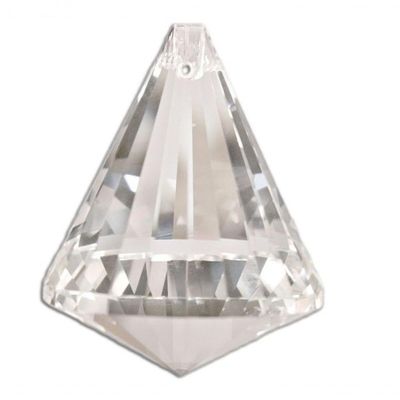Kit 5 Pião Diamante De Cristal 3,0 Cm