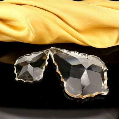 Kit 5 Placas Cristal Bacalhau 6,3 Cm P/lustres-mais Argolas