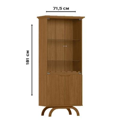 Cristaleira Ambiente Vicenza Ype – New Ceval