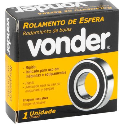 Rolamento De Esfera 6001-2Rs Vonder