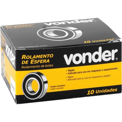 Rolamento De Esfera 6203-2Rs Vonder