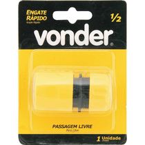 Engate Rápido 1/2" Passagem Livre Vonder