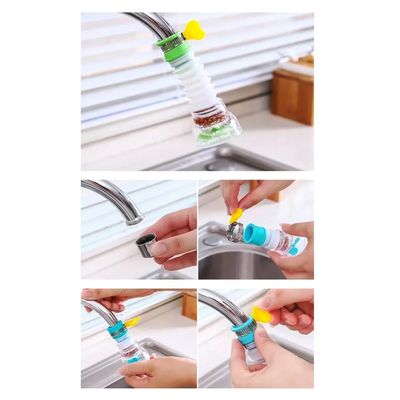 Bico Extensor/alongador Para Torneira Cozinha Universal 360ºr PVC
