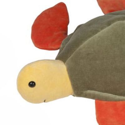 Bichos Grávidos - Tartaruga Marinha com 2 Filhotes - Antialérgico - Bichos de Pano