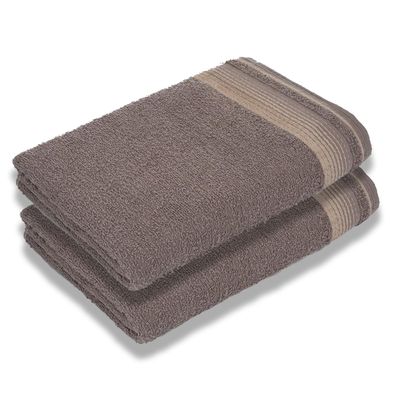 Jogo com 2 Toalhas de Banho Luxury Soft Beka 360 g/m² Luxo Cereja