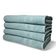 Kit 4 Toalhas de Banho 430g/m² Grande Super Grossa 80x150cm Itália Soft Verde