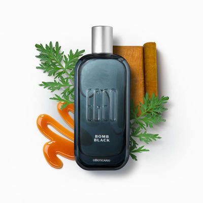 Perfume Masculino Egeo Bomb Black Deo Colônia 90ml QHS - O Boticário