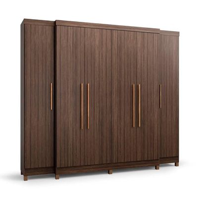 Guarda-Roupa Casal Imperial 6 Portas 6 Gavetas Capuccino