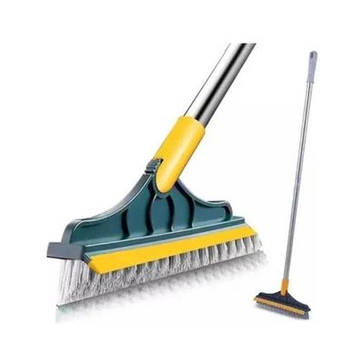 Escova De Esfregar O Chão Magic Broom Com Rodo De Borracha