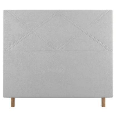 Cabeceira Cama Box Casal King Size Cairo 195cm ano Branco