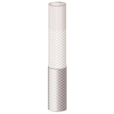 Mangueira Flex Transparente Em Pvc 3 Camadas 25 M Com Engates Rosqueados E Esguicho