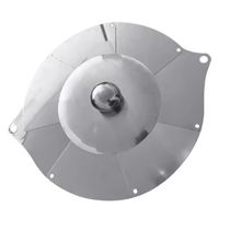 Tampa De Panela Frigideira Em Inox Universal Tamanho Ajustável Até 31cm Retrátil Potes Cozinha