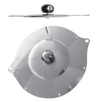 Tampa De Panela Frigideira Em Inox Universal Tamanho Ajustável Até 31cm Retrátil Potes Cozinha