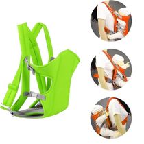 Canguru Classic Sling Carregador Mamae Bebe Passear Mochila Ergonomica 3 Em 1 Ajustavel Verde