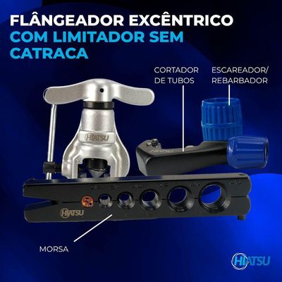 Kit Refrigeração Bomba Vácuo 3cfm Manifold R410 Flangeador