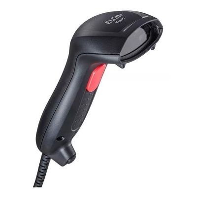 Leitor de código de barras Elgin Flash USB 1D preto