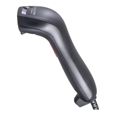 Leitor de código de barras Elgin Flash USB 1D preto