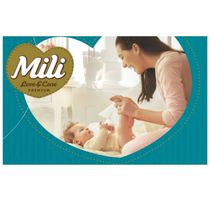 Fralda Descartável Mili  Love & Care Tam: P   4 Pacotes c/ 28 - Premium