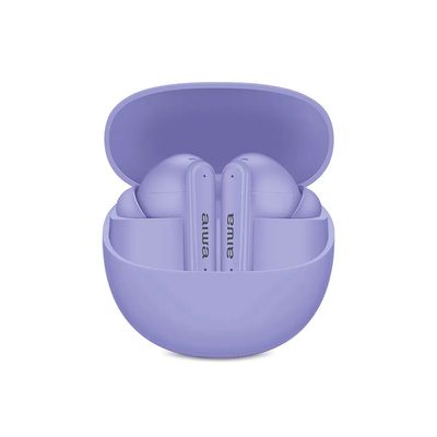 Fone de Ouvido Eardbud AIWA AWS-EB-04-P Bluetooth Lilás - AC3121