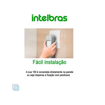Luminária de Emergência Intelbras LEA 150 30 Leds - IL0033