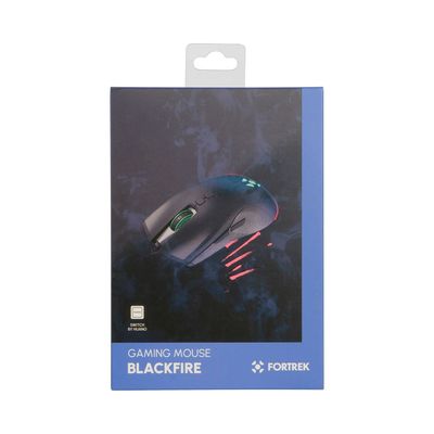 Mouse Gamer F0rtrek Blackfire RGB 7200 DPI - AC3098