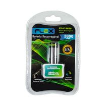 Bateria Recarregável Flex FX-L18650 Lithium 3,7 V 3800 mAh - AC3085