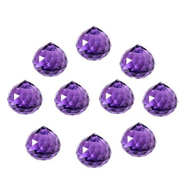 Bola De Cristal 3,0 Cm Lilas 03 Unidades