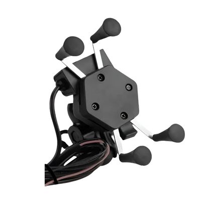 Suporte Com Carregador Usb Para Moto Sp-ca55