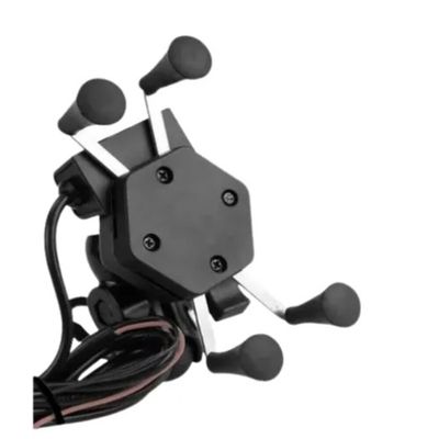 Suporte Com Carregador Usb Para Moto Sp-ca55