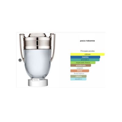 Perfume Paco Rabanne Invictus Masculino  200 ml