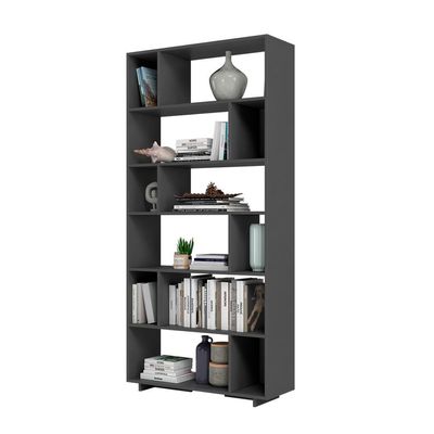 Estante Livreiro Piece Preta 90 cm