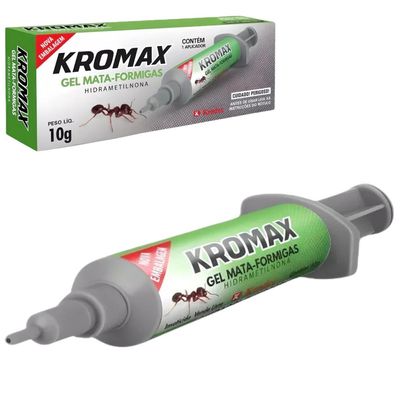 MATA FORMIGAS EM GEL HIDRAMETILONA - 1 APLICADOR 10 GRAMAS
