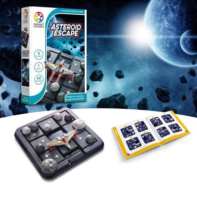 Jogo Asteroid Escape Desafios De Lógica Fuga Asteróide Nave Espacial 60 Missões