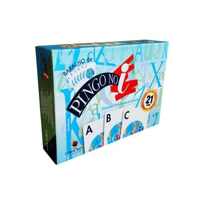 Jogo Pingo No I Baralho de Letras JTR027 Ludens Spirit