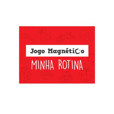 Jogo Magnético Minha Rotina 40 Peças - Nig 0466