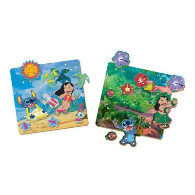 Jogo Educativo Alinhavos Stitch Em Madeira - Nig 4112