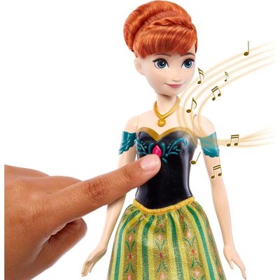 Boneca Anna Frozen Canções Mágicas Mattel - JDX45