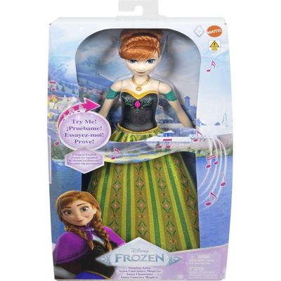 Boneca Anna Frozen Canções Mágicas Mattel - JDX45