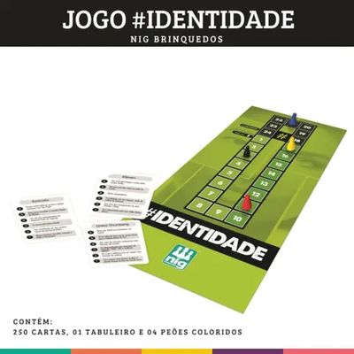 Jogo De Tabuleiro Identidade Personalidades - Nig 1128