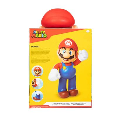 Boneco Super Mario Articulado Gigante Mario 47cm - Sunny 4205