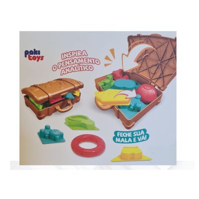 Jogo Vamos Viajar C/ 30 Cartas - Paki Toys 4096