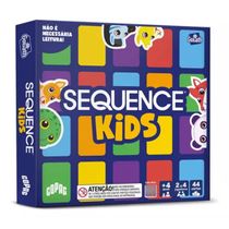 Jogo De Tabuleiro Sequence Kids 44 Cartas - Copag 34736