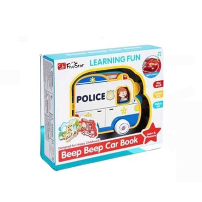 Livro Carro Didático C/ Som e Luz - MR 35886