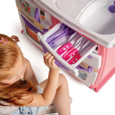 Cozinha Infantil Completa Com Som e Água De Verdade Tateti - 1307