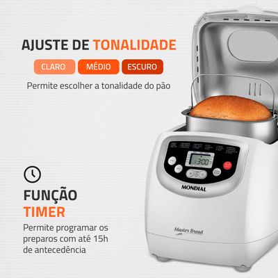 Panificadora Automática Master Bread NPF-54 110V