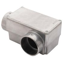 Condulete fixo 2" tipo "LL" - com tampa / sem rosca / sem pintura