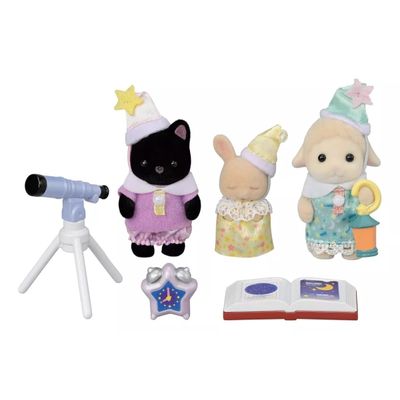 Sylvanian Families Jardim Da Infância Noite Do Pijama Epoch
