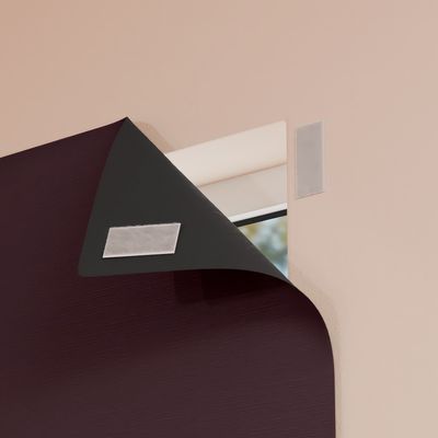 Cortina Painel Blackout com Fixador 1,40 m x 1,75 m Marrom