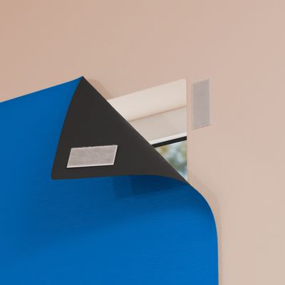 Cortina Painel Blackout com Fixador 1,40 m x 2,15 m Azul