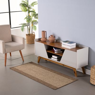 Tapete Passadeira Sisal Lancer 6,00m x 66cm PS31 Mescla